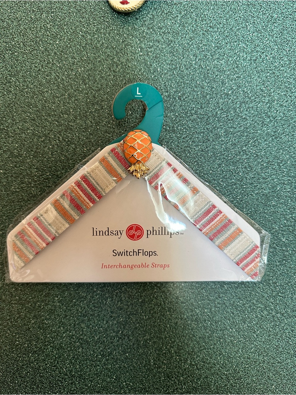 Lindsay Phillips SwitchFlops White Sandals Sz L 9-11 + 3 Interchangeable Straps - Picture 5 of 8
